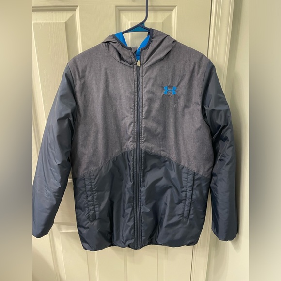 Under Armour reversible puffer jacket YL winter coat